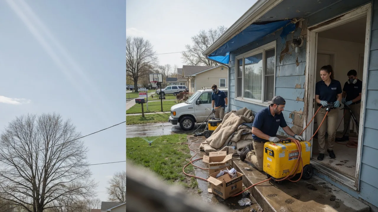 Basement Flood Cleanup in Tres Piedras, NM near me